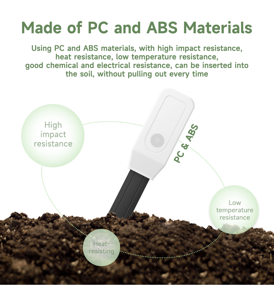 Smart Soil Tester Sensor, Zigb - огляд і ціна Plant Monitor