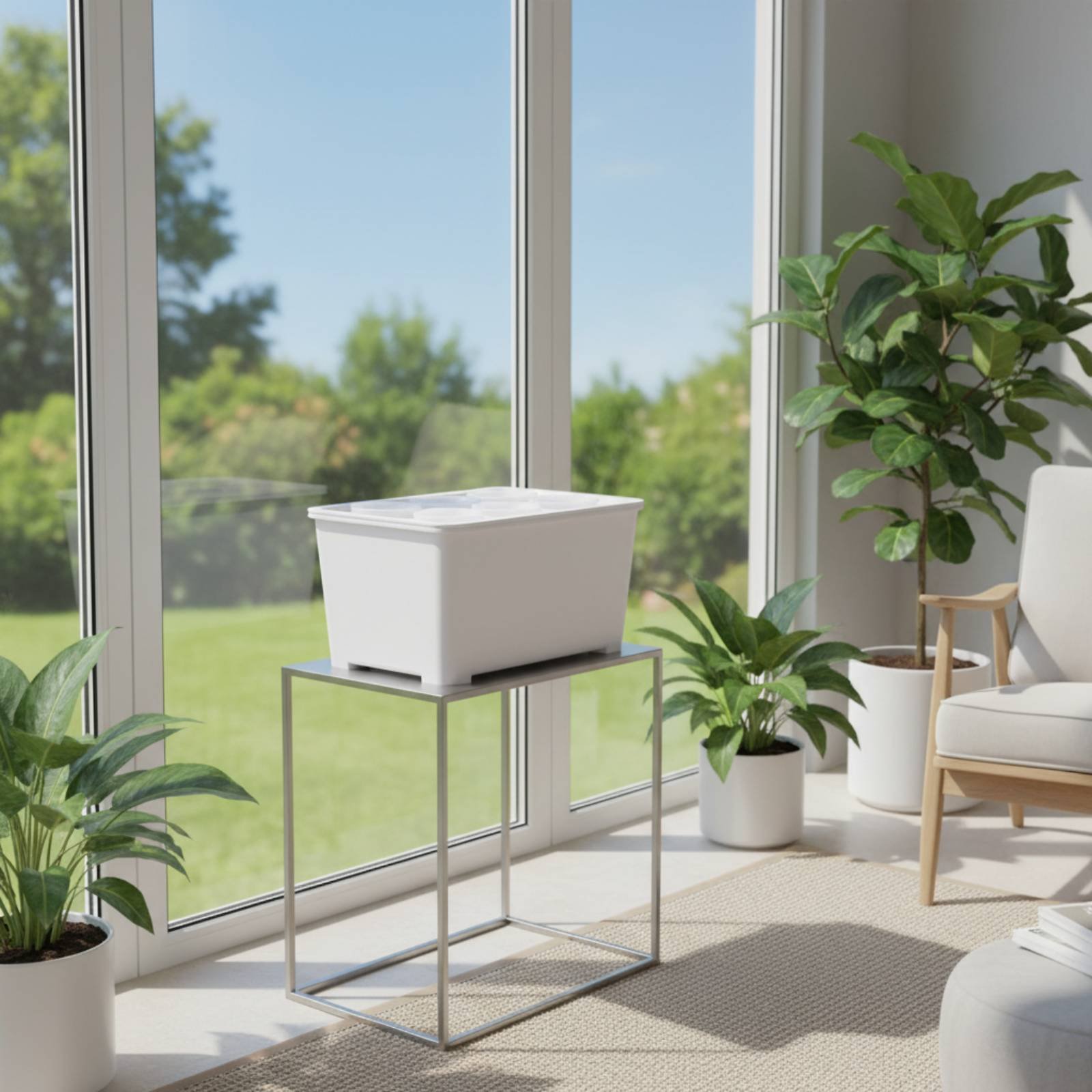 Hydroponic Planting Box Sunlig - огляд і ціна Indoor Garden Kit