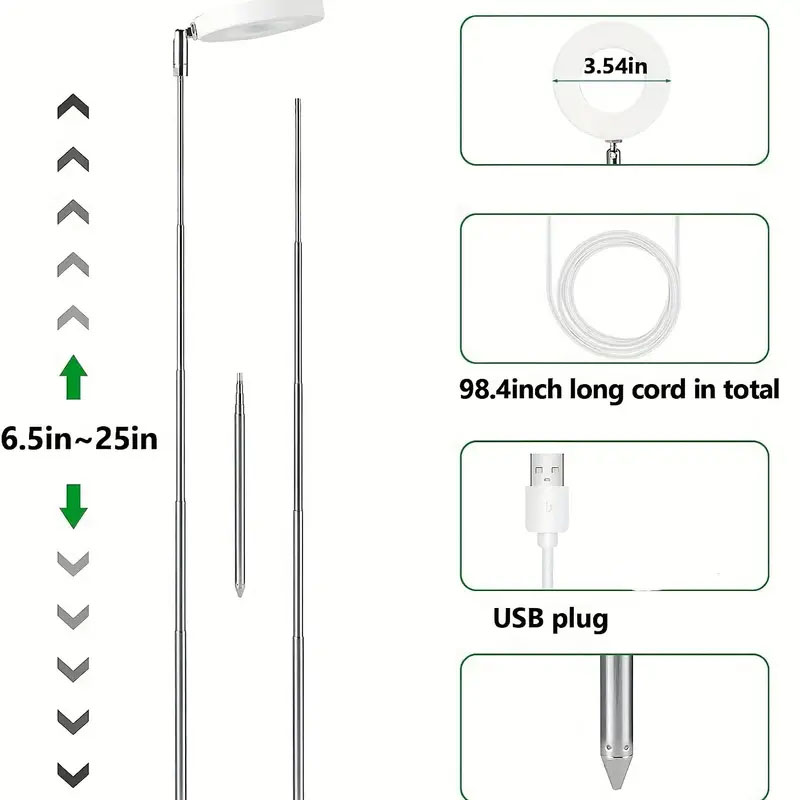 LED Grow Light Full Spectrum P - огляд і ціна Indoor Garden Kit