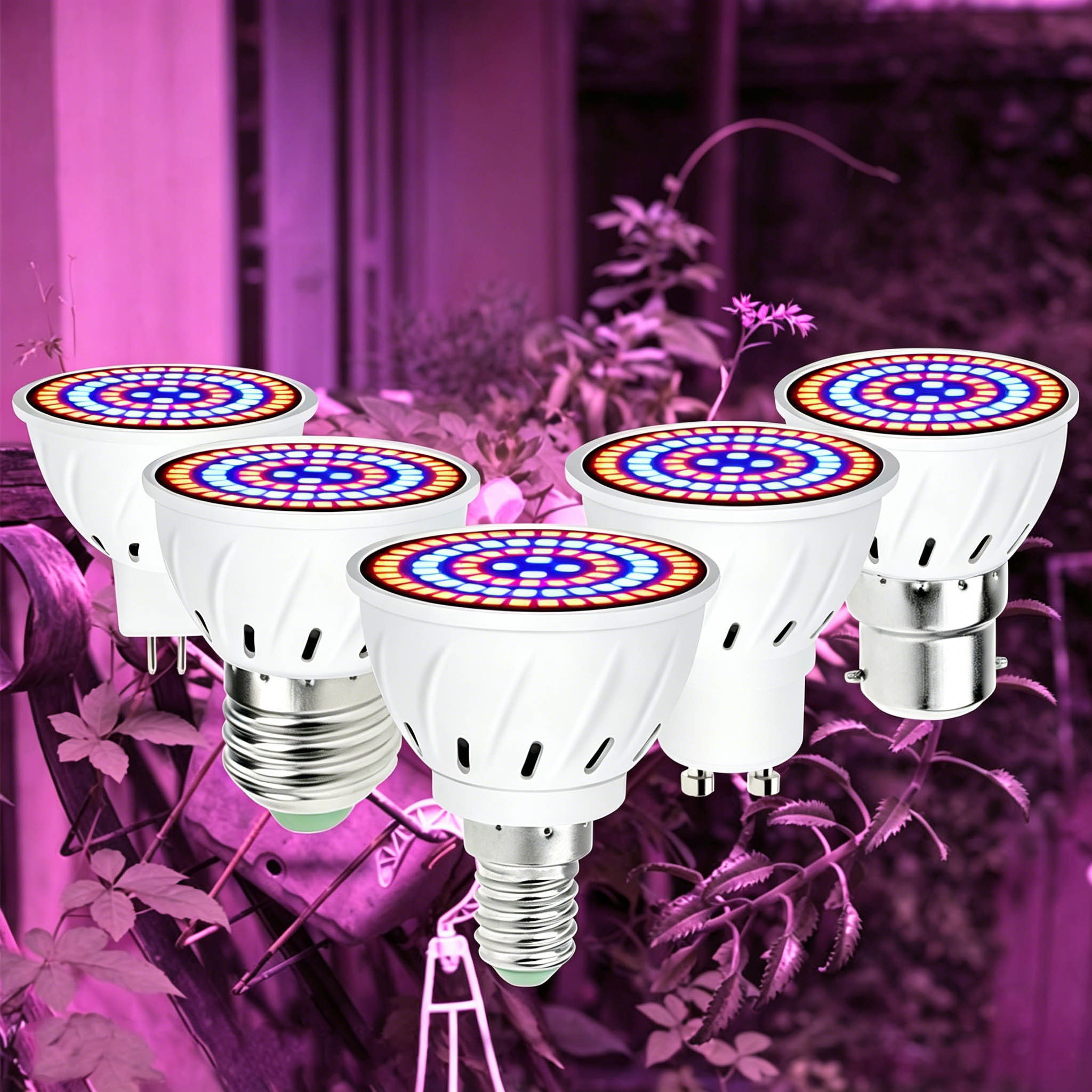 Grow Light E27 Full Spectrum L - огляд і ціна Plant Grow Light Full Spectrum