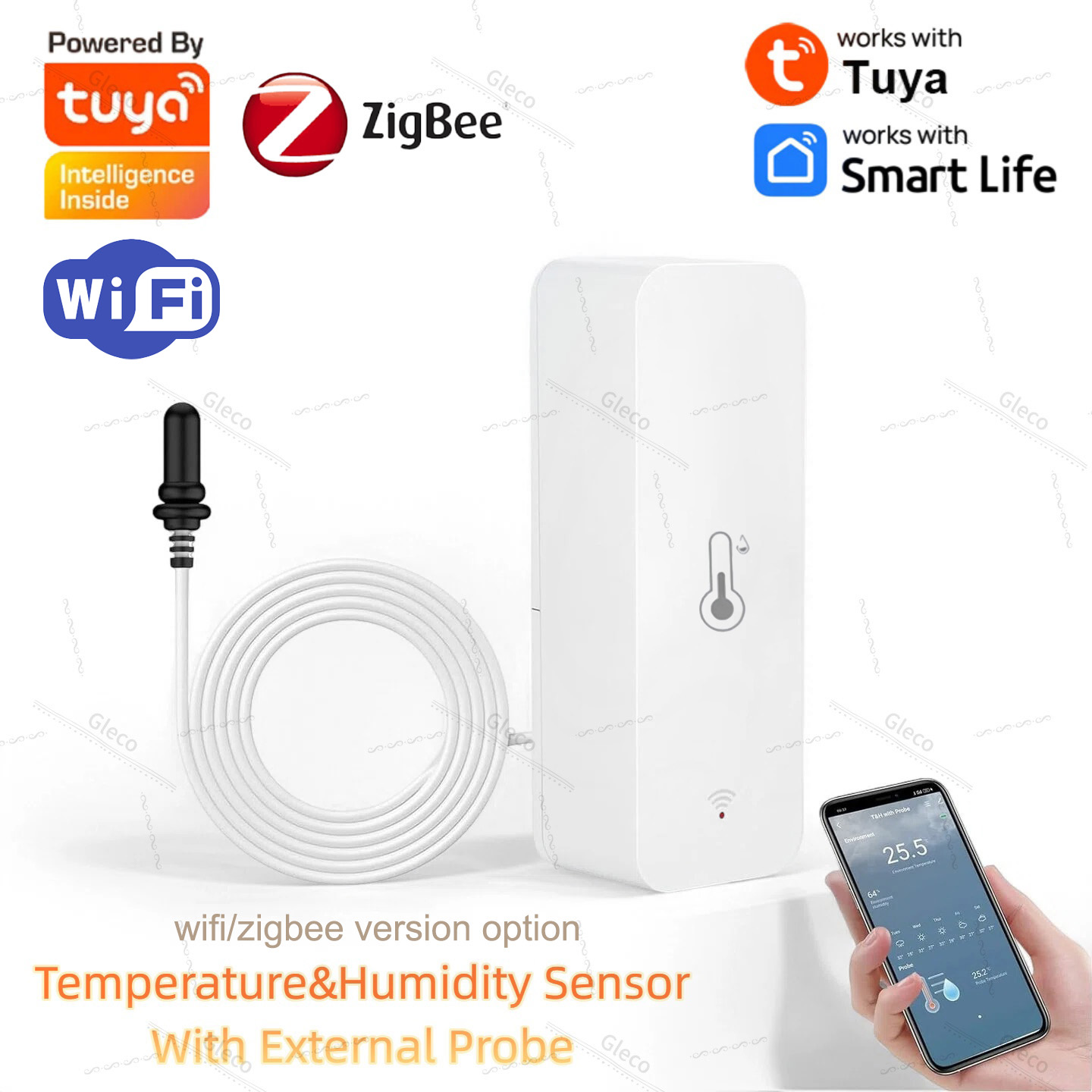 Tuya Wifi Zigbee Temperature a - огляд і ціна Plant Monitor