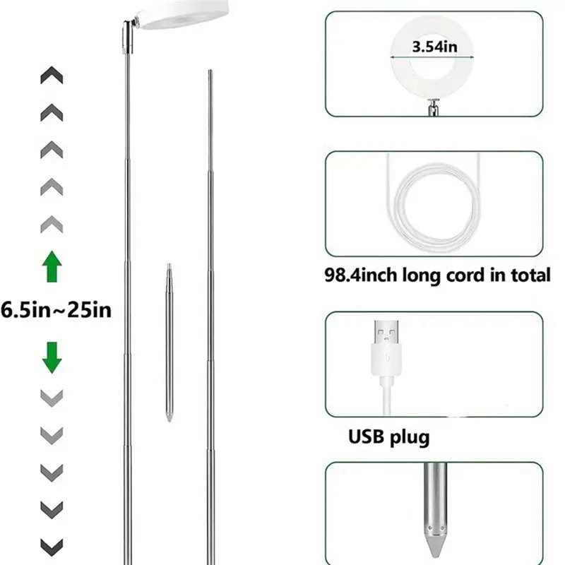 LED Grow Light Adjustable Dimm - огляд і ціна Grow Light Led
