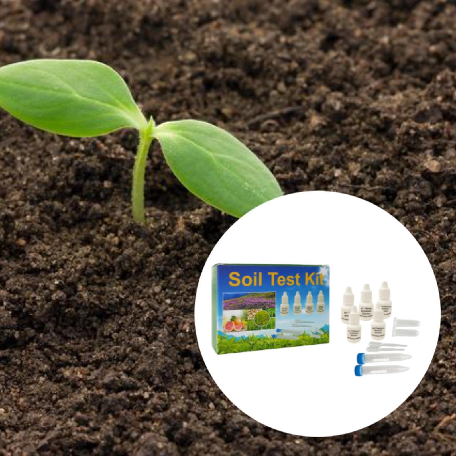 Soil Test Kit Easy to Use Resu - огляд і ціна Indoor Garden Kit