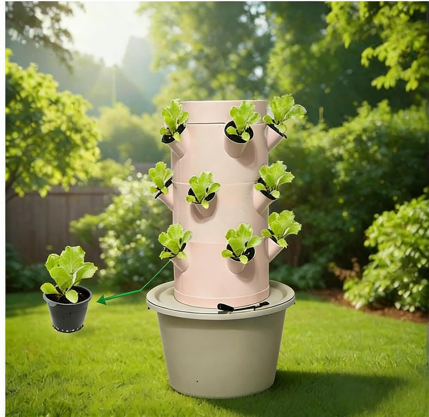 Vertical Hydroponic Growing Sy - огляд і ціна Indoor Garden Kit